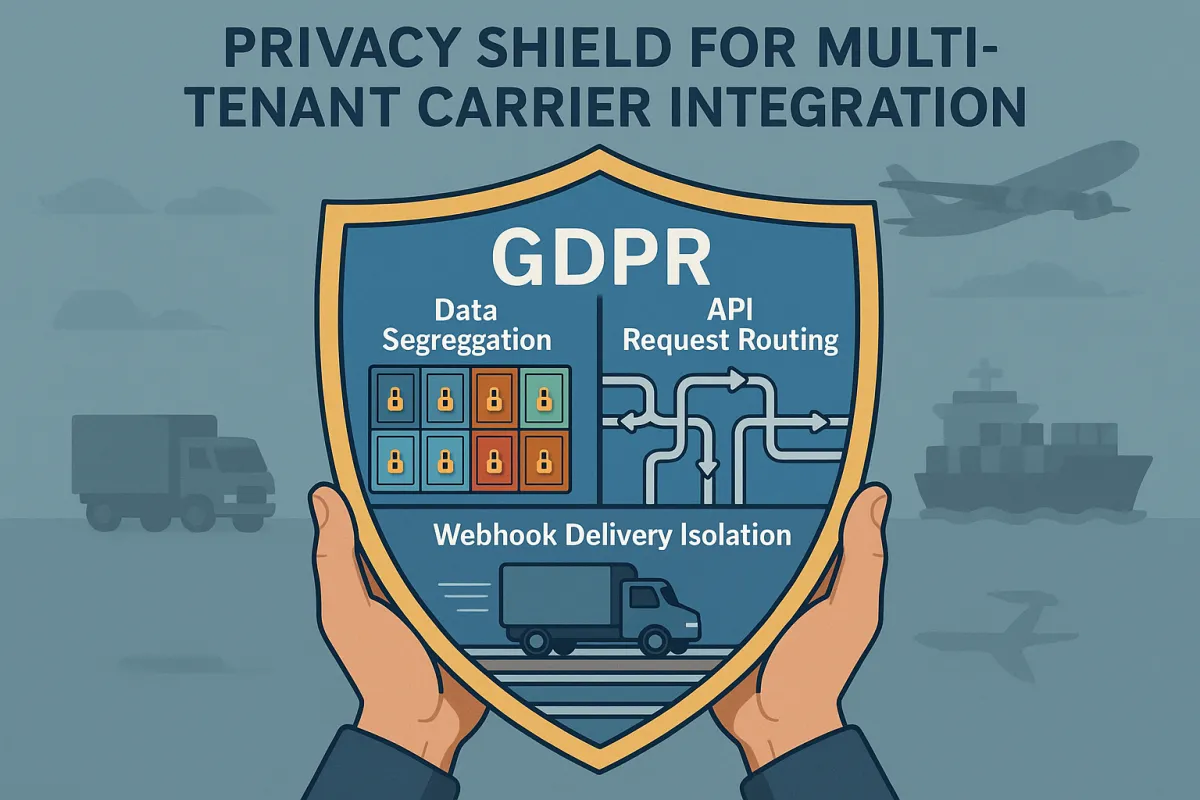 Privacy-First Multi-Tenant Carrier Integration: Designing GDPR-Compliant Routing That Survives API Reliability Crises