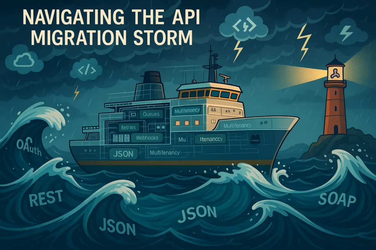 Continuous Deployment Architecture for API Migration Crises: Patterns That Survived the 2026 Carrier Wave Without Breaking Shipment Processing
