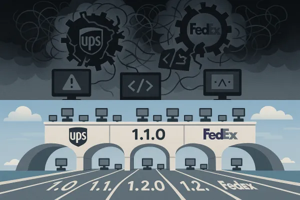 Semantic Versioning for Carrier Integration APIs: Managing Breaking Changes in Multi-Tenant Middleware