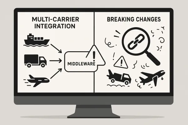 Breaking Change Detection Systems for Carrier Integration Middleware: Architecture Patterns for Proactive API Contract Monitoring