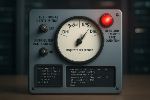 Coordination Patterns for Distributed Rate Limiting in Multi-Carrier Integration: Preventing Race Conditions Without Sacrificing Performance