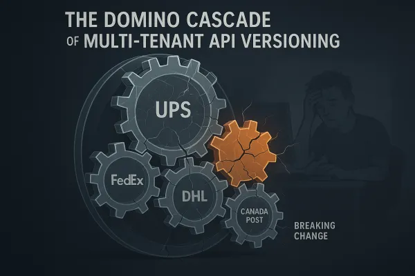Multi-Tenant API Versioning for Carrier Integration: Preventing Cascade Failures When Breaking Changes Hit Hundreds of Shippers